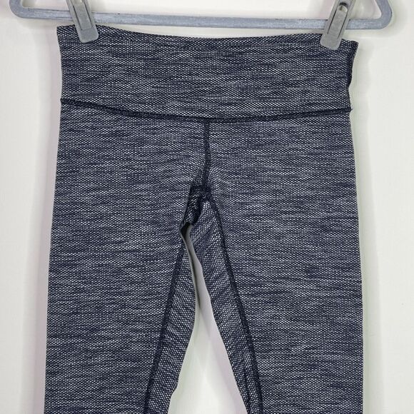 Lululemon Coco Pique Knit Wunder Under Pant III Women's Size 4 - Picture 5 of 9